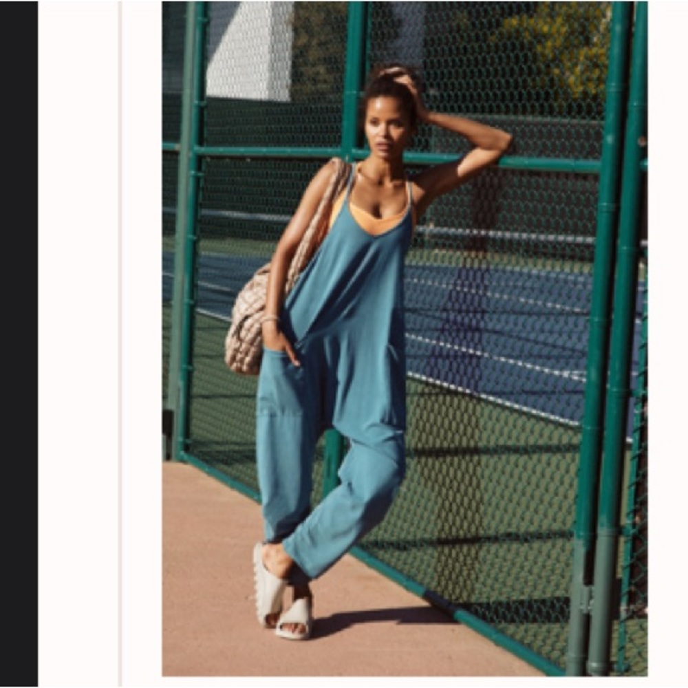 Free People Hot Shot Onesie - Hydro XL